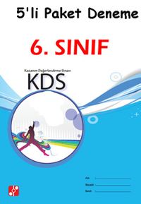 6. Sınıf 5’li Paket Deneme