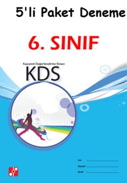 6. Sınıf 5’li Paket Deneme