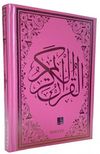 Kur'an-ı Kerim Bilgisayar Hatlı Rahle Boy Pembe (Kod:H-13 )