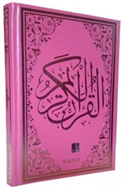 Kur'an-ı Kerim Bilgisayar Hatlı Orta Boy Pembe (Kod:H-10)