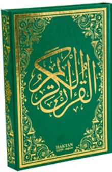 Kur'an-ı Kerim Bilgisayar Hatlı Camiboy (Yeşil) (Kod:H-3)