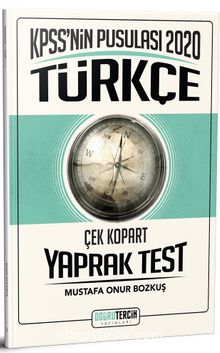 2020 KPSS'nin Pusulası Türkçe Çek Kopart Yaprak Test 