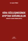 Kira S&ouml;zleşmesinde Ayıptan Sorumluluk