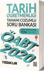 2020 KPSS ÖABT Tarih Öğretmenliği Tamamı Çözümlü Soru Bankası