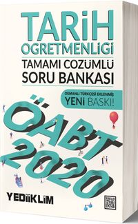 2020 KPSS ÖABT Tarih Öğretmenliği Tamamı Çözümlü Soru Bankası