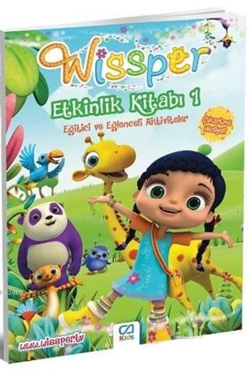 Wissper Etkinlik Kitabı 1 & Eğitici ve Eğlenceli Aktiviteler