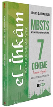 MBSTS El-İhkam Tamamı Çözümlü 7 Deneme - Mehmet Ümütli