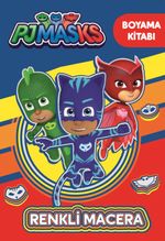 Pjmasks Renkli Macera Boyama Kitabı