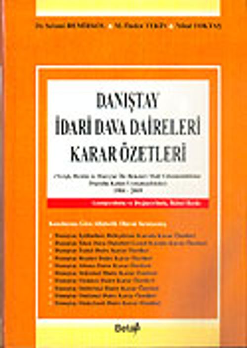 Danıştay İdari Dava Daireleri Karar Özetleri