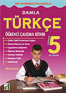 Damla Türkçe Öğrenci Çalışma Kitabı 5