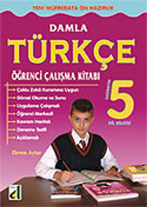 Damla Türkçe Öğrenci Çalışma Kitabı 5