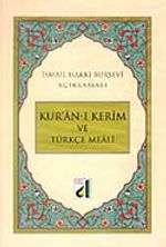 Kuran-ı Kerim ve Türkçe Meali (Orta Boy-Bursevi)