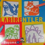 Sihirli Labirentler / Oyunlu Boyama 1