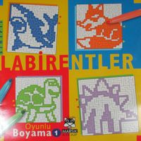 Sihirli Labirentler / Oyunlu Boyama 1