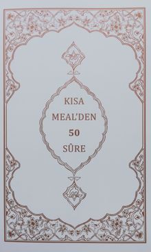 Kısa Meal’den 50 Sure