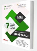 Hakimlik Akademisi İdari Yargı 7'li Çözümlü Deneme Sınavı