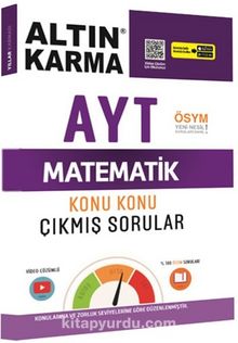2020 AYT Matematik Konu Konu Çıkmış Sorular (Kolay-Orta-Zor) - Kolektif