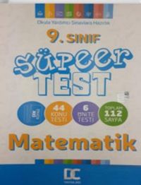 9. Sınıf Matematik Çek Kopar Süper Test