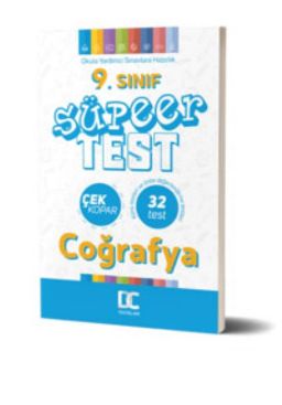9. Sınıf Coğrafya Çek Kopar Süper Test