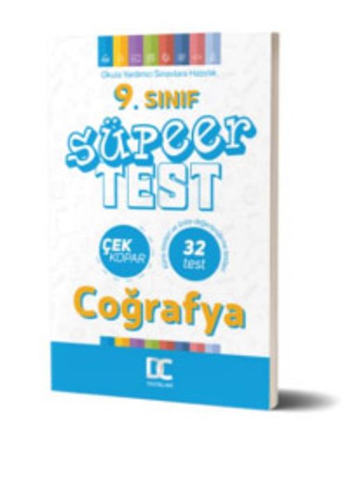 9. Sınıf Coğrafya Çek Kopar Süper Test