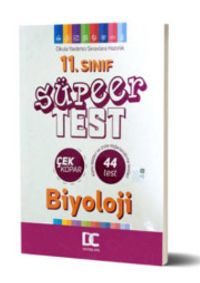 11. Sınıf Biyoloji Çek Kopar Süper Test