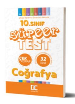 10. Sınıf Coğrafya Çek Kopar Süper Test
