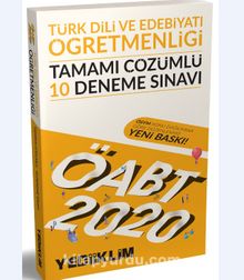  2020 KPSS ÖABT Türk Dili Ve Edebiyatı Öğretmenliği Tamamı Çözümlü 10 Deneme Sınavı 