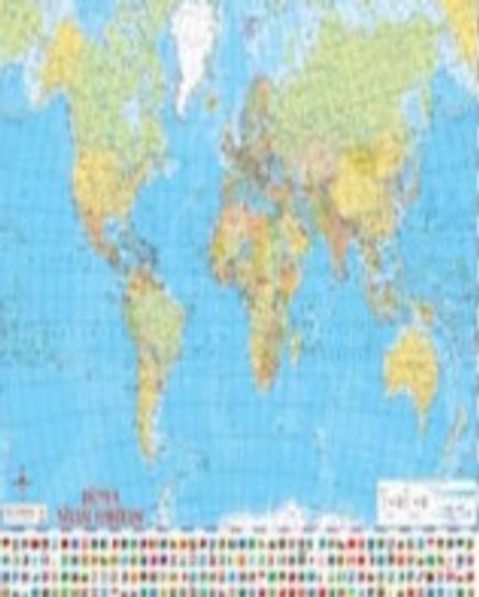 Dünya Siyasi-Fiziki Haritası