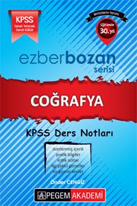 KPSS Ezberbozan Coğrafya Ders Notları