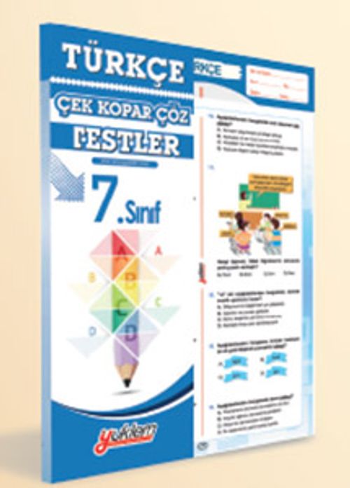 7. Sınıf Türkçe Test Çek-Kopar-Çöz