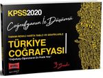 2020 KPSS Türkiye Coğrafyası Tamamı Renkli Harita Tablo ve Grafiklerle