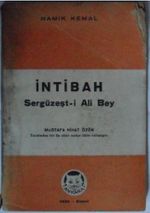 İntibah / Sergüzeşt-i Ali Bey Kod: 7-B-10
