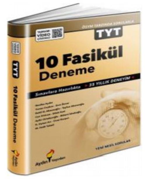 TYT 10 Fasikül Deneme-Tamamı Video Çözümlü