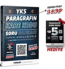 2020 YKS Paragrafın KareKodu Tamamı Video Çözümlü Soru Bankası + 5 Deneme Hediye