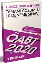 2020 ÖABT Türkçe Öğretmenliği Tamamı Çözümlü 10 Deneme Sınavı