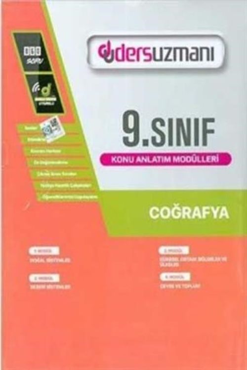 9. Sınıf Coğrafya Konu Anlatım Modülleri
