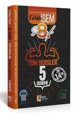 2020 LGS Farklı İsem 8. Sınıf Tüm Dersler 5 Deneme 