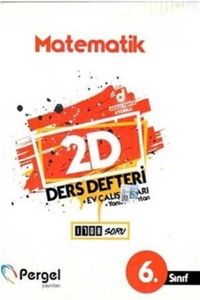 6. Sınıf  Matematik 2D Ders Defteri