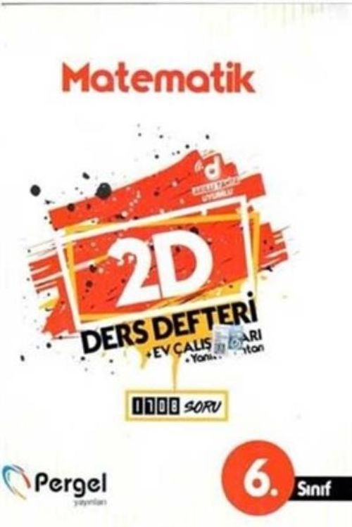 6. Sınıf  Matematik 2D Ders Defteri