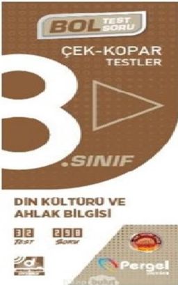 8. Sınıf  Din Kültürü ve Ahlak Bilgisi Çek Kopar Yaprak Test