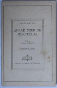 Ahlak Üzerine Mektuplar Kod:11-E-2