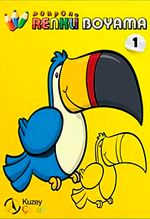 1. Ponpon Renkli Boyama Kitabı