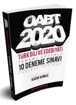 2020 ÖABT Türk Dili ve Edebiyatı Tamamı Çözümlü 10 Fasikül Deneme 