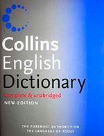 Collins English Dictionary-Complete Unabridged