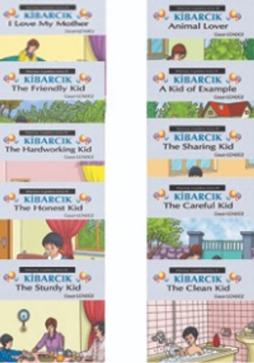 Kibarcık Davranış Kazandırma Dizisi (İngilizce) (10 Kitap)