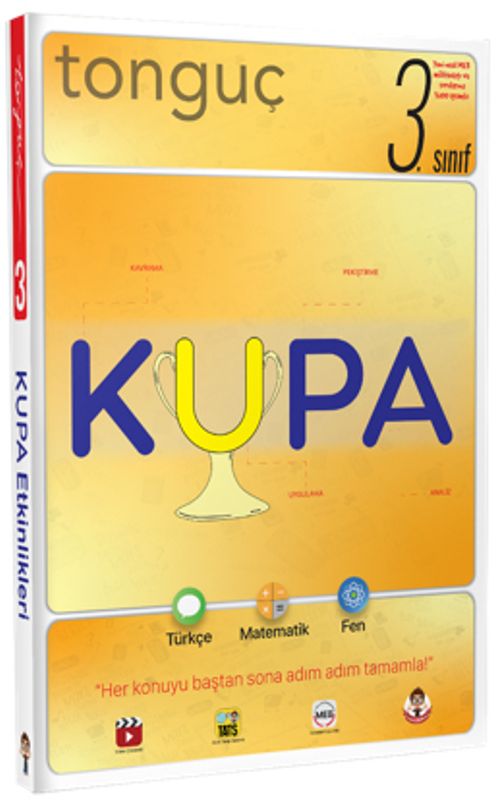 3. Sınıf Kupa Kavrama-Uygulama-Pekiştirme-Analiz & Türkçe Matematik Fen