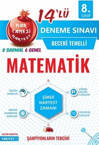 8. Sınıf Nar Tanesi Matematik 14 Deneme Sınavı