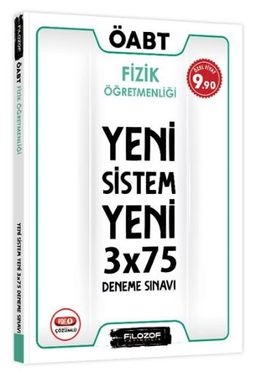 ÖABT Fizik Öğretmenliği Yeni Sistem 3x75 Deneme Sınavı 