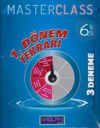 6. Sınıf Master Class 1. Dönem Tekrarı 3 Deneme