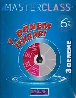 6. Sınıf Master Class 1. Dönem Tekrarı 3 Deneme